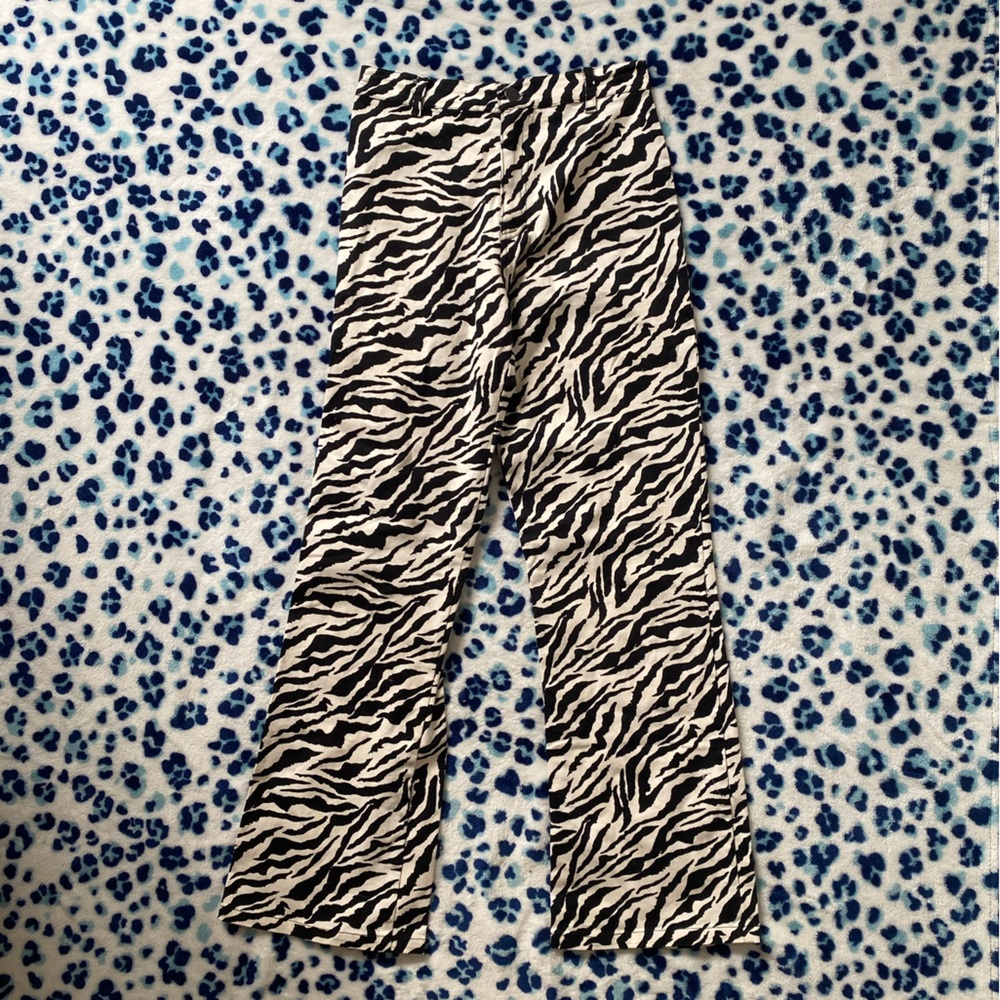 MOTEL zebra pants 🦓